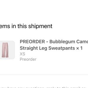 Bubblegum Camo Straight Leg Sweatpants dairy boy limited edition